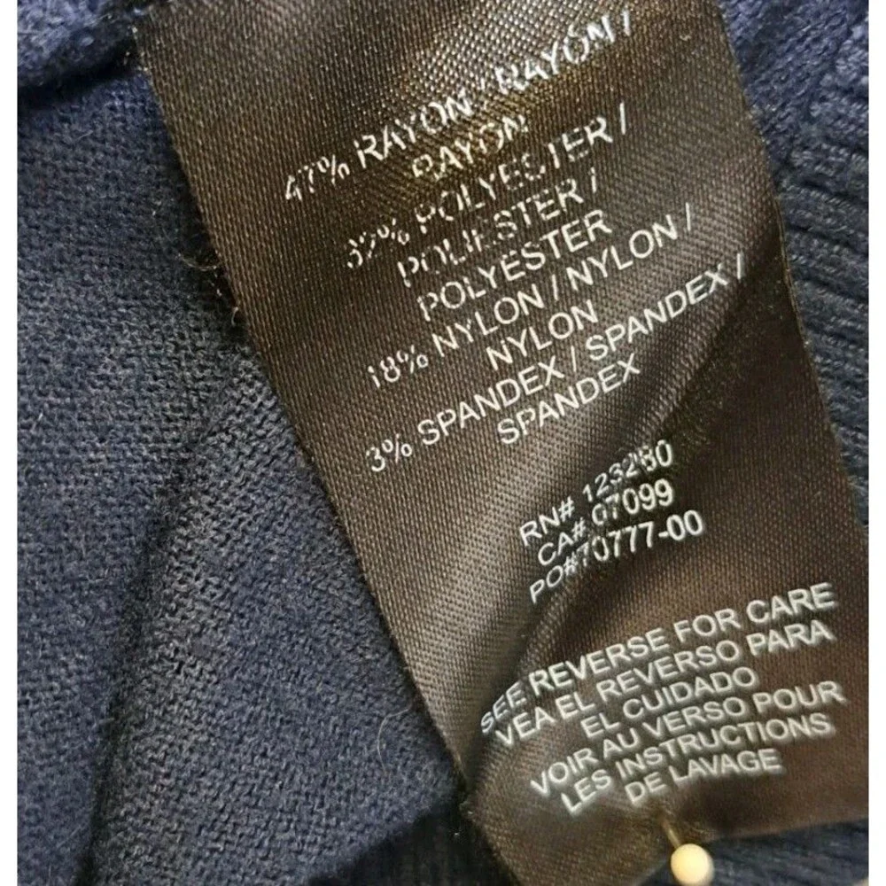 Travis Matthew V Neck Sweater Men’s XL Navy Blue Golf Casual Soft